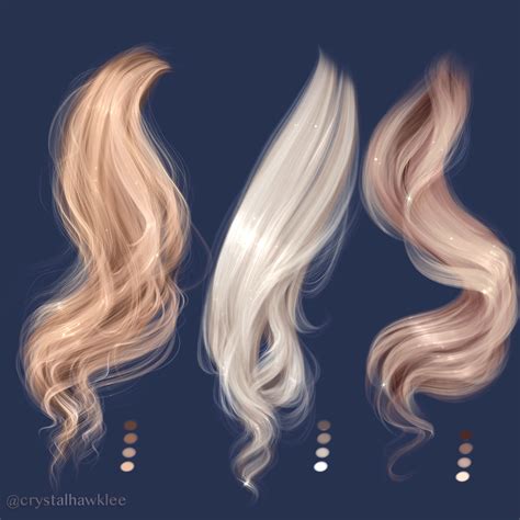 Instagram Crystalhawklee In 2020 How To Draw Hair Digital Art
