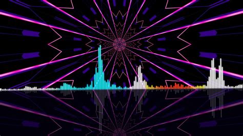 Free Audio Spectrum Visualizer Motion Background Beat Visualizer