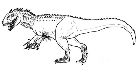 Indominus rex coloring page free printable coloring pages for kids from indominus rex coloring page , image source: 10 Best Indominus Rex Coloring Pages for Kids and Adults ...