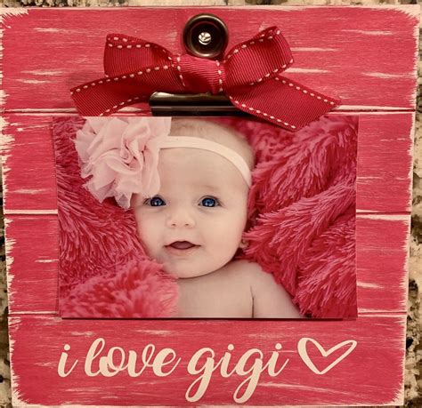 Gigi Or Grandma Est Year Wood Frame Hand Painted And Etsy Picture