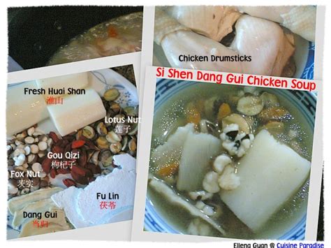 Cuisine Paradise Singapore Food Blog Recipes Reviews And Travel Si Shen Dang Gui Chicken