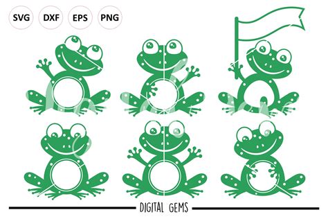 Vector Frog Dxf Cute Frog Outline Svg Frog Cut Files For Silhouette