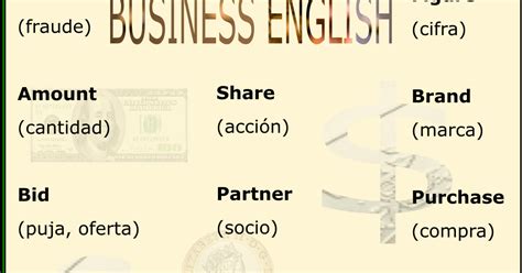 Las Palabras Y Sus Secretos Vocabulario Para Business English