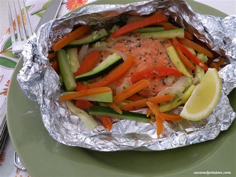 You then bake it in the oven for 15 to 20 minutes. Alabama Cooking: Grilled Salmon in Foil