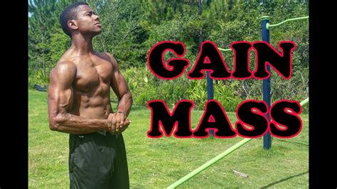Guide How To Build Muscle With Calisthenics Gain Mass Youtube