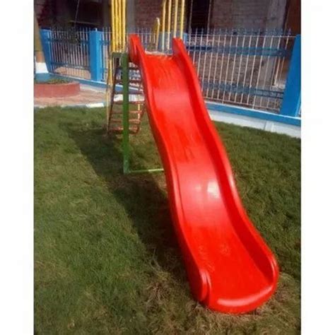 Straight Frp Playground Slide For Amusement Park Age Group 8 Year At