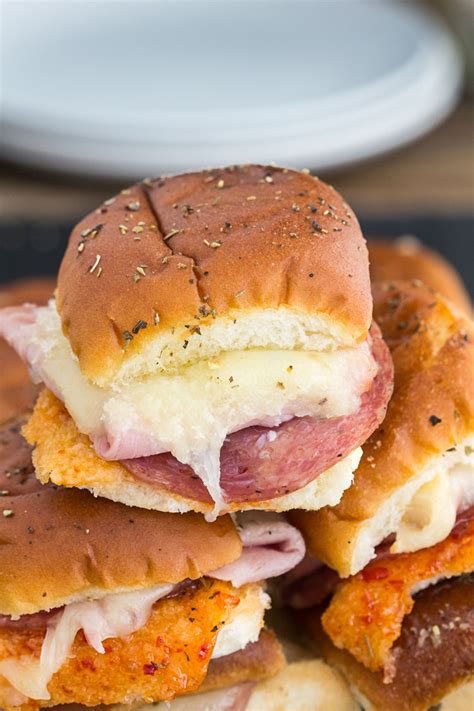 Italian Slider Sandwiches Gather For Bread