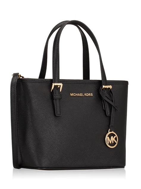 Michael Kors Jet Set Travel Extra Small Saffiano Leather Top Zip Tote