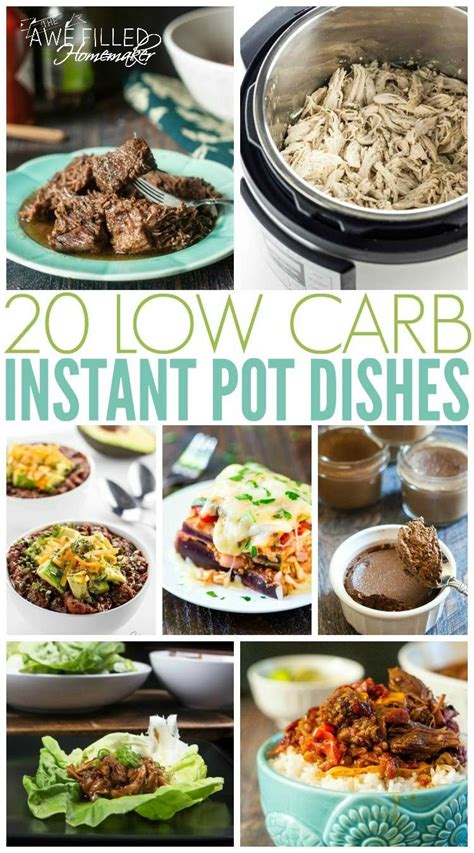 20 Low Carb Instant Pot Dishes Low Carb Instant Pot Recipes Healthy