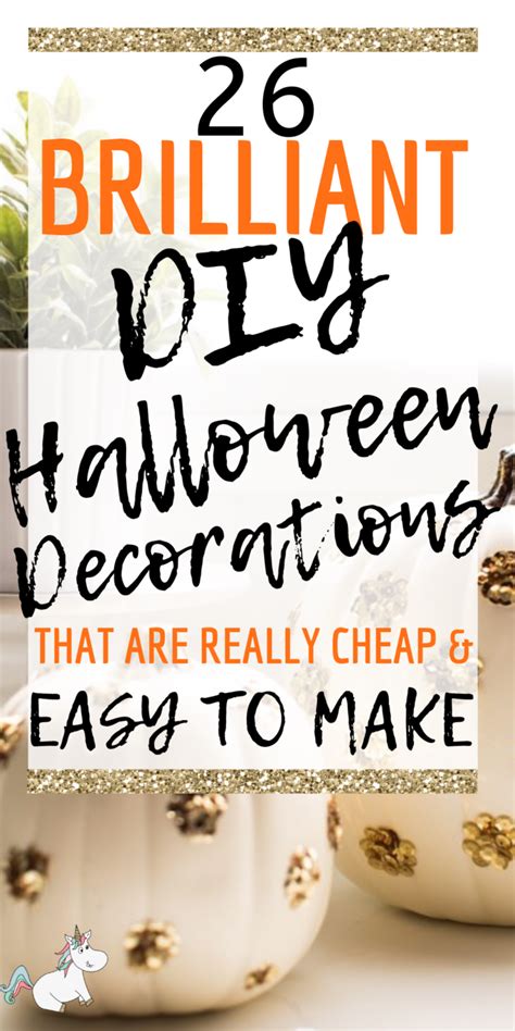 27 Diy Halloween Decorations That Are Cheap And Easy To Make The