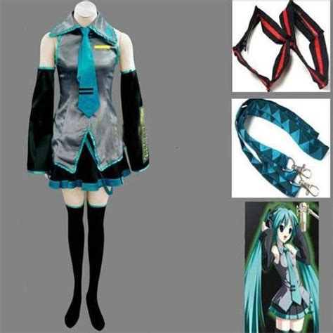 new 2013 anime vocaloid hatsune miku funny girls halloween outfits cosplay fancy dress costumes