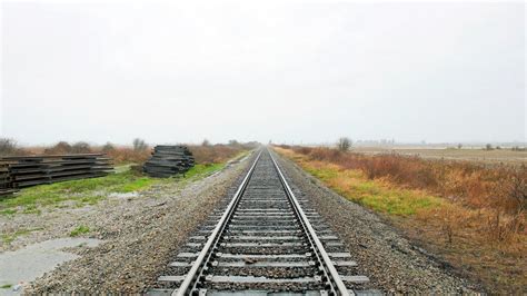 Hd Landscapes Railroad Tracks Photo Background Wallpaper