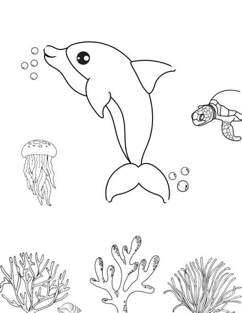 Cute Dolphin Coloring Pages 10 Free Printables Leap Of Faith Crafting