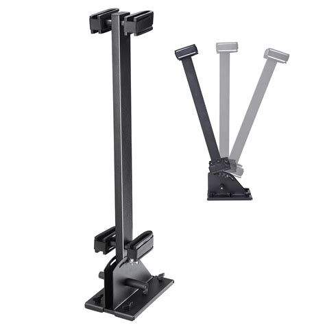 Universal Golf Cart And Utv Adjustable Stand Up Gun Rack Vertical Two