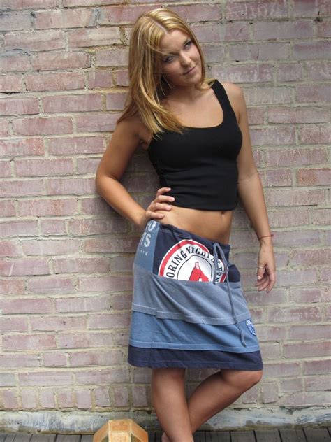 Hand Made T Shirt Skirt By Project Repat