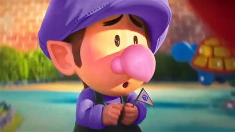 The Super Mario Bros Movie New Baby Waluigi 2023 Only In Theaters