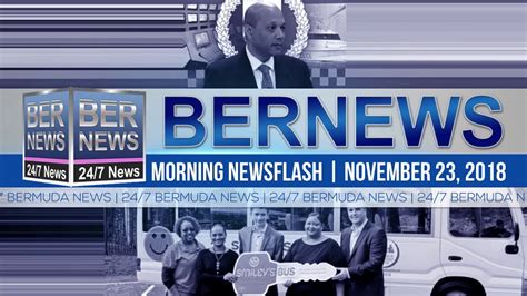 Bernews Newsflash For Friday November 23 2018 Youtube