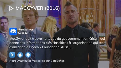 Regarder Macgyver 2016 Saison 1 épisode 12 En Streaming Complet