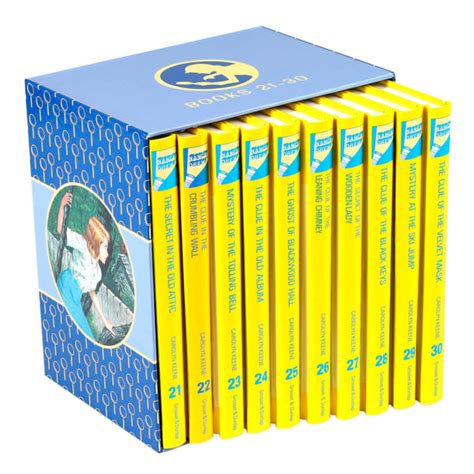 New Nancy Drew Mystery Stories Collection 21 30 Book Box Set By
