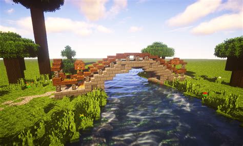 Japanese Garden Bridge Minecraft