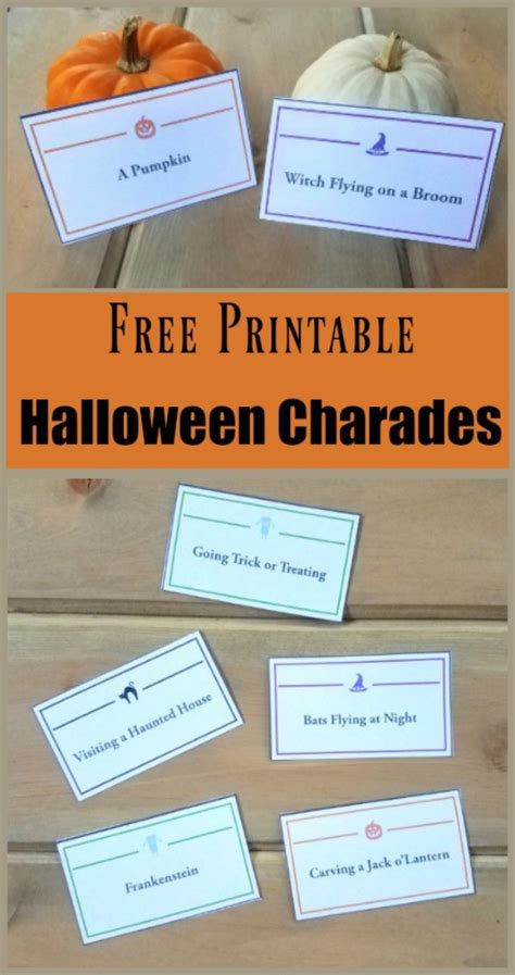☀ How To Play Halloween Charades Anns Blog