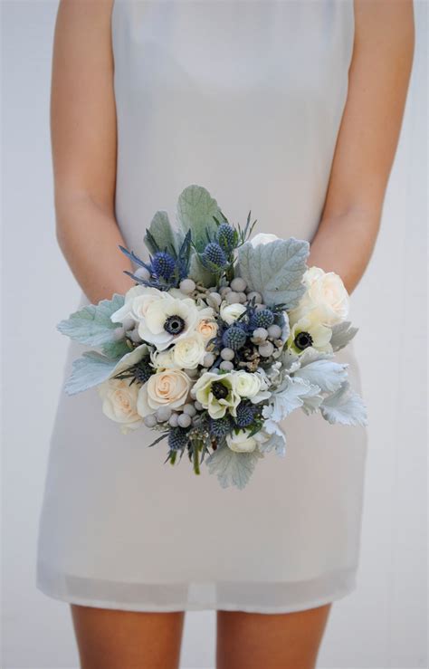 Natural Navy Blue Flowers Rjs Florist White And Navy Blue Wedding