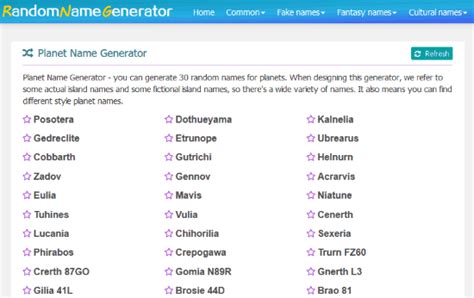 7 Best Online Planet Name Generator Websites Free