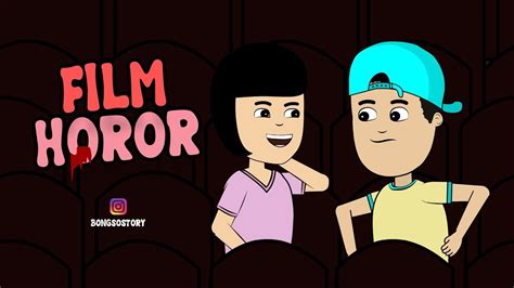 Kartun Lucu Ada Hantu Di Bioskop Bongso Story Animasi Indonesia