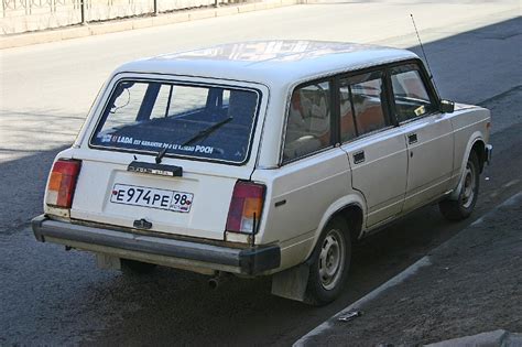Russian Lada 2104 Estate Rear