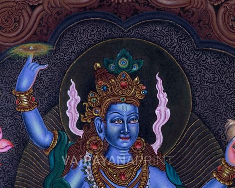 highly revered hindu deity sree vishnu giclee print vishnu the god