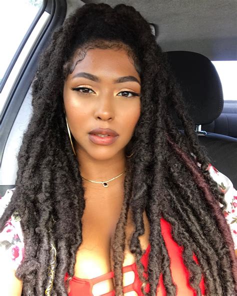 need a new protective hairstyle check out these sassy faux locs which are perfect for the
