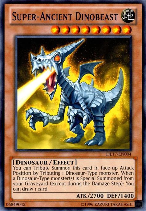 Super Ancient Dinobeast Yu Gi Oh Its Time To Duel
