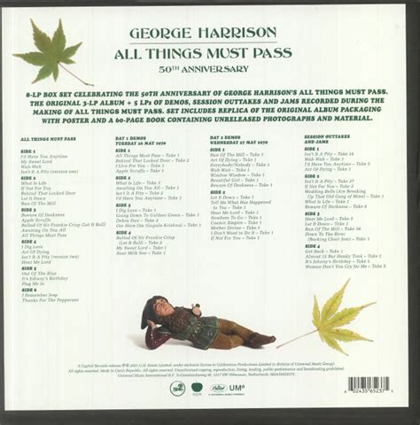 Пластинка All Things Must Pass Harrison George Купить All Things Must Pass Harrison George по