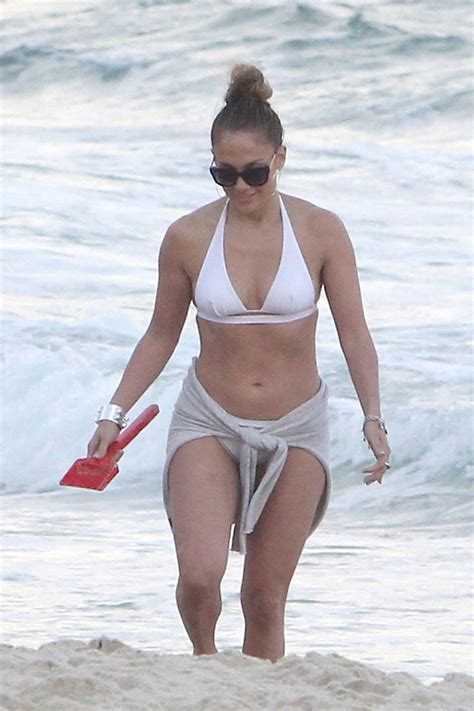 Jennifer Lopez In Bikini Top On The Beach In Rio De Janeiro Hawtcelebs