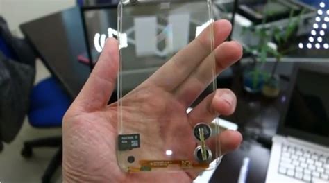 Transparent Mobile Phones Could Be A Reality By End Of