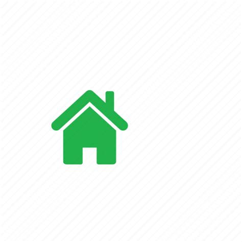Green Home Icon Download On Iconfinder On Iconfinder