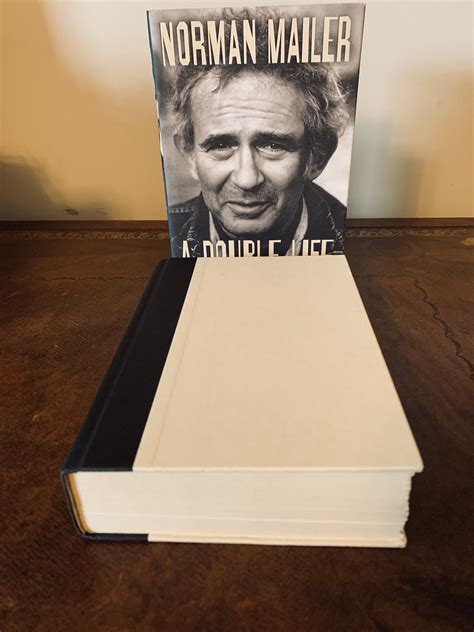 Norman Mailer A Double Life First Edition First Printing By Lennon