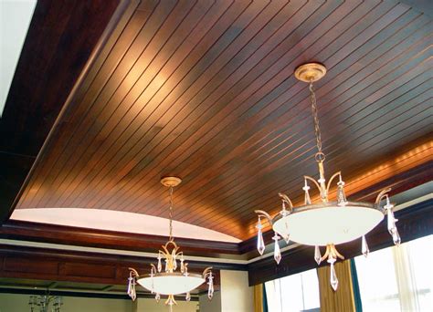 A wide variety of wood trim ceiling options are available to you. Cherry wood barreled ceiling | Ceiling trim, Barrel ...