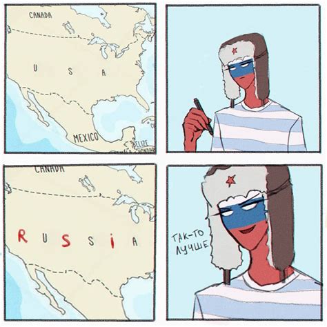 Countryhumans comic by dean hurting. #countryhumans #rusame #countryhumansrussia # ...