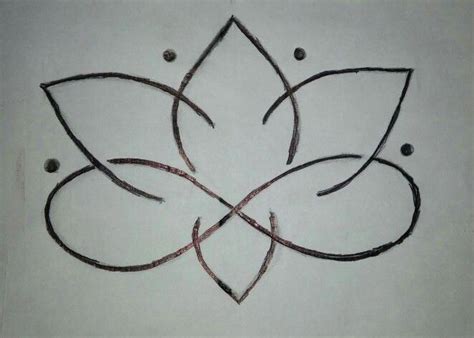 Lotus Flower Infinity Symbol Tattoo Idealove Infinity Tattoo