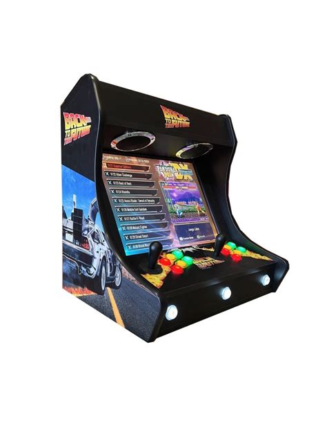 bartop regreso al futuro arcade nuevas maquinas recreativas oferta