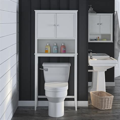 Systembuild Lydia Over The Toilet Storage Cabinet White