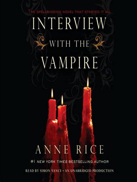 Interview Withe The Vampire Interview With The Vampire Vampire Books The Vampire Chronicles