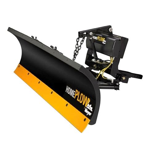 Home Plow By Meyer 80 In X 22 In Residential Power Angle Snow Plow