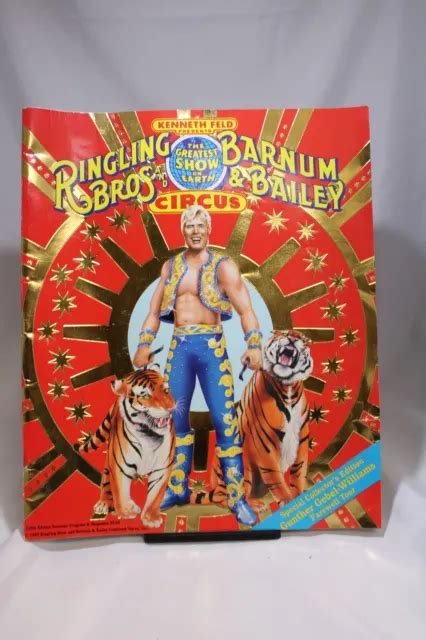 Ringling Bros And Barnum Bailey Circus Magazine Program E