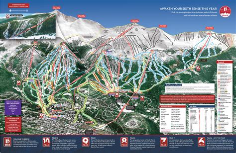 Breckenridge Co Releases Trail Map With New Peak 6 Chairs And Terrain