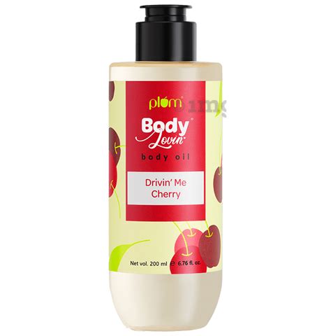 plum body lovin body oil drivin me cherry buy bottle of 200 0 ml oil at best price in india 1mg