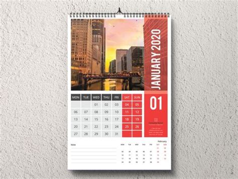 √ Gambar Desain Template Kalender 2020 Unik Menarik Elegan Lengkap