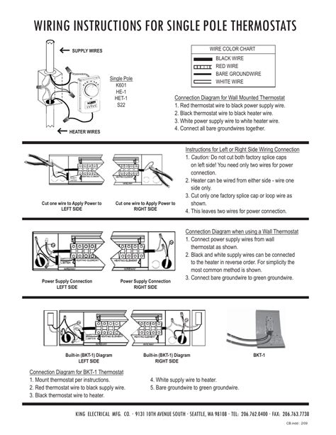 Dimplex Double Pole Thermostat Wiring Diagram Wiring Diagram And
