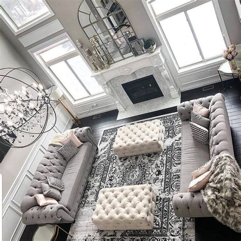 Glamorous Living Room Decor Ideas